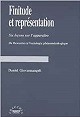 Finitude et représentation. Six leçons sur l'apparaître. De Descartes à l'ontologie phénoménologique