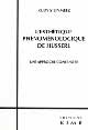L'Esthétique phénoménologique de Husserl: Une approche contrastée
